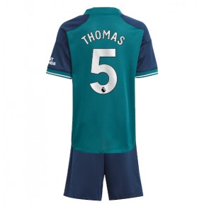 Arsenal Thomas Partey #5 Rezervni Dres za Dječji 2023-24 Kratak Rukavima (+ kratke hlače)